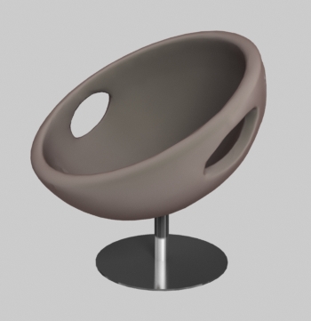 FABRIC COVERING ARMCHAIR