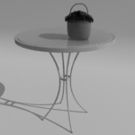 White_Round_Table