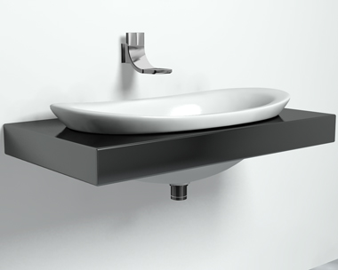 Io90_wall_hung_sink_by_Flaminia_Design