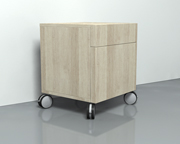 Simple_dresser_on_wheels_SMALL_product by Flaminia_ceramic