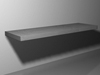 Simple  wall hung shelf
