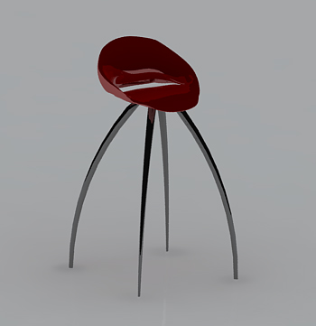 sedia sgabello denominato