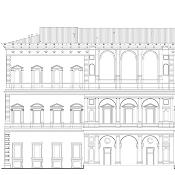 ArchiBit Generation s.r.l. - CAD Library - buildings - Palazzo Farnese